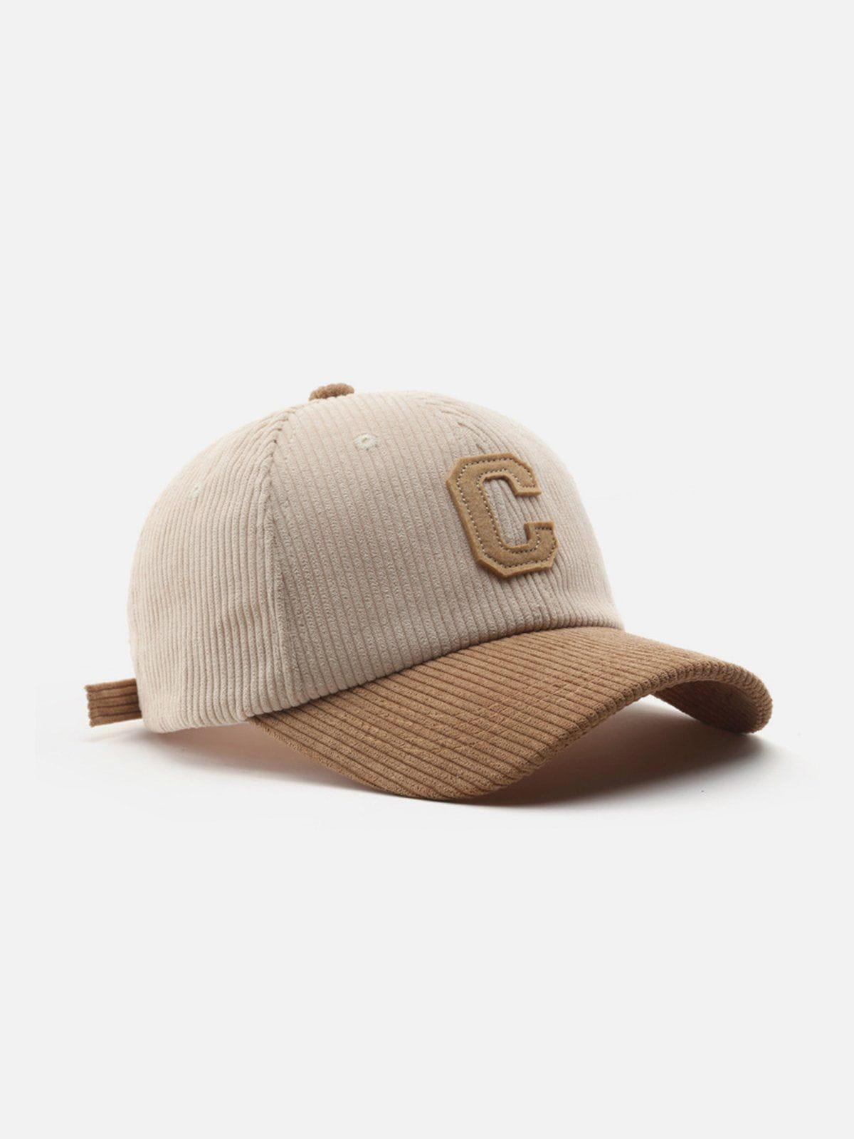 TALISHKO Letter C Patchwork Hat