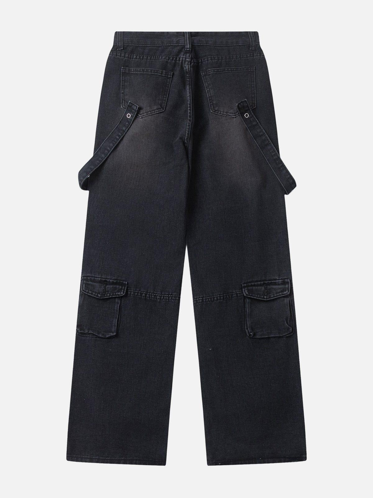TALISHKO Multi-Pocket Workwear Jeans