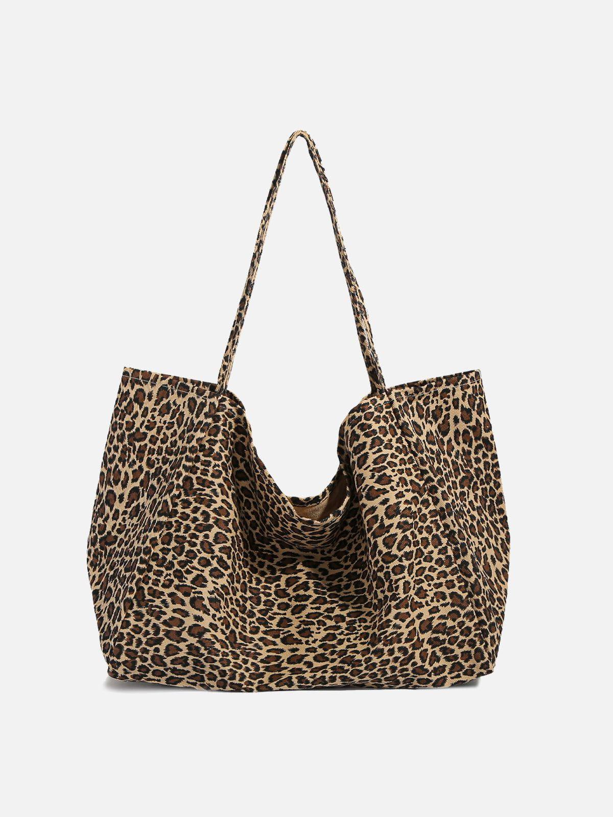 TALISHKO Leopard Print Tote Bag