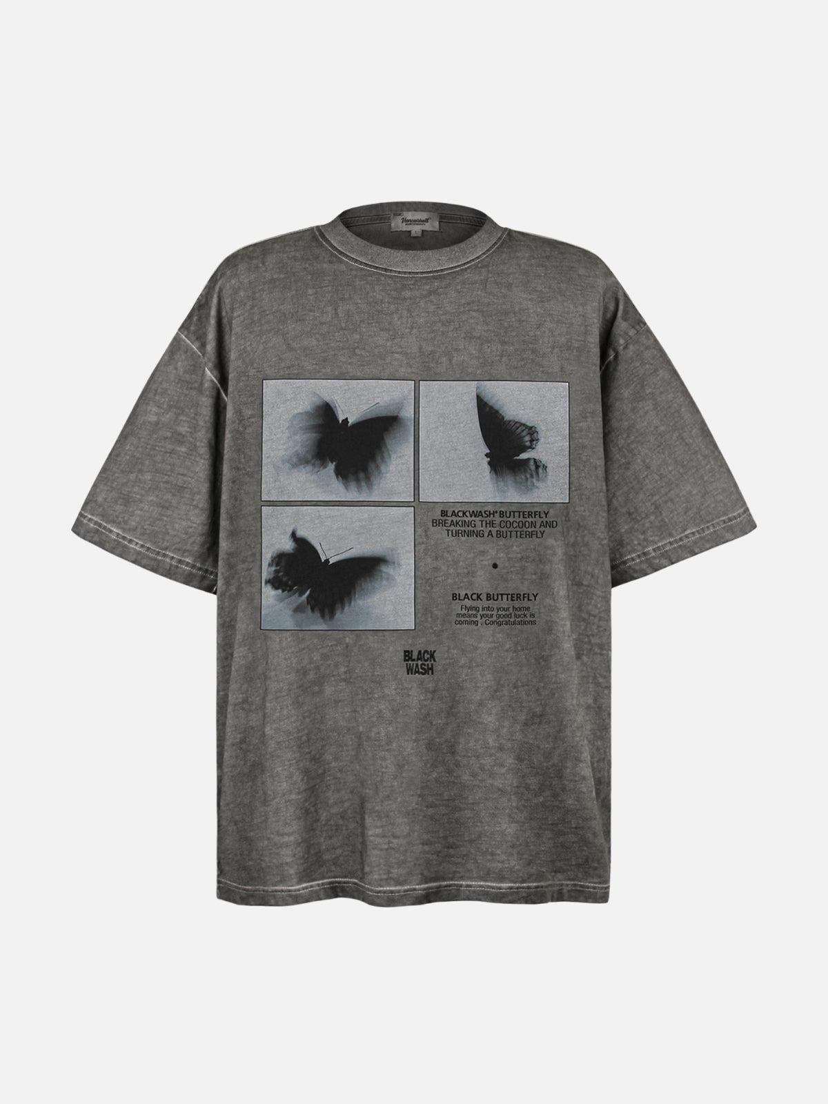 TALISHKO Ephemeral Wings Cinematic Butterfly Tee