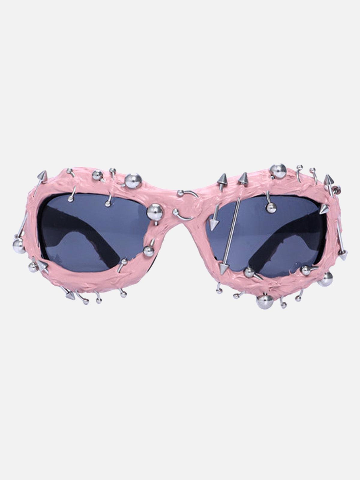 TALISHKO Rivet Punk Style Sunglasses