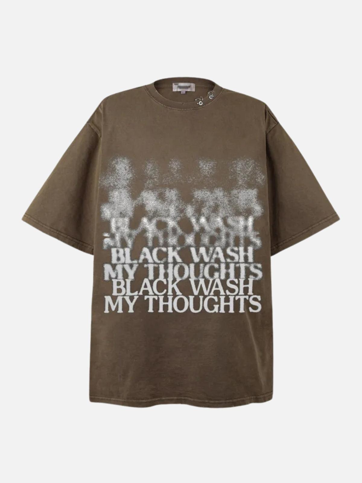 TALISHKO Distressed Washed Ripped Tee