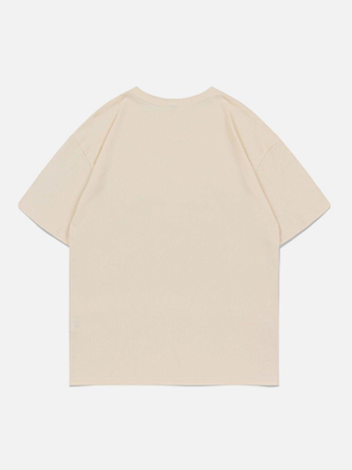 TALISHKO Cartoon Fox Print Tee