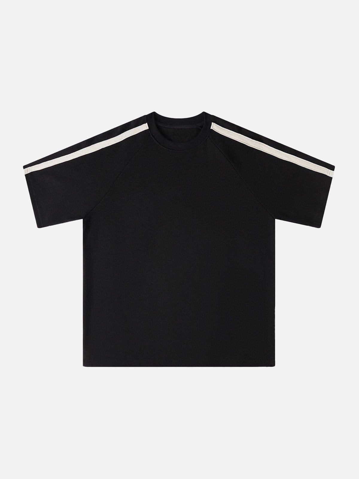 TALISHKO Waffle Stripes Tee