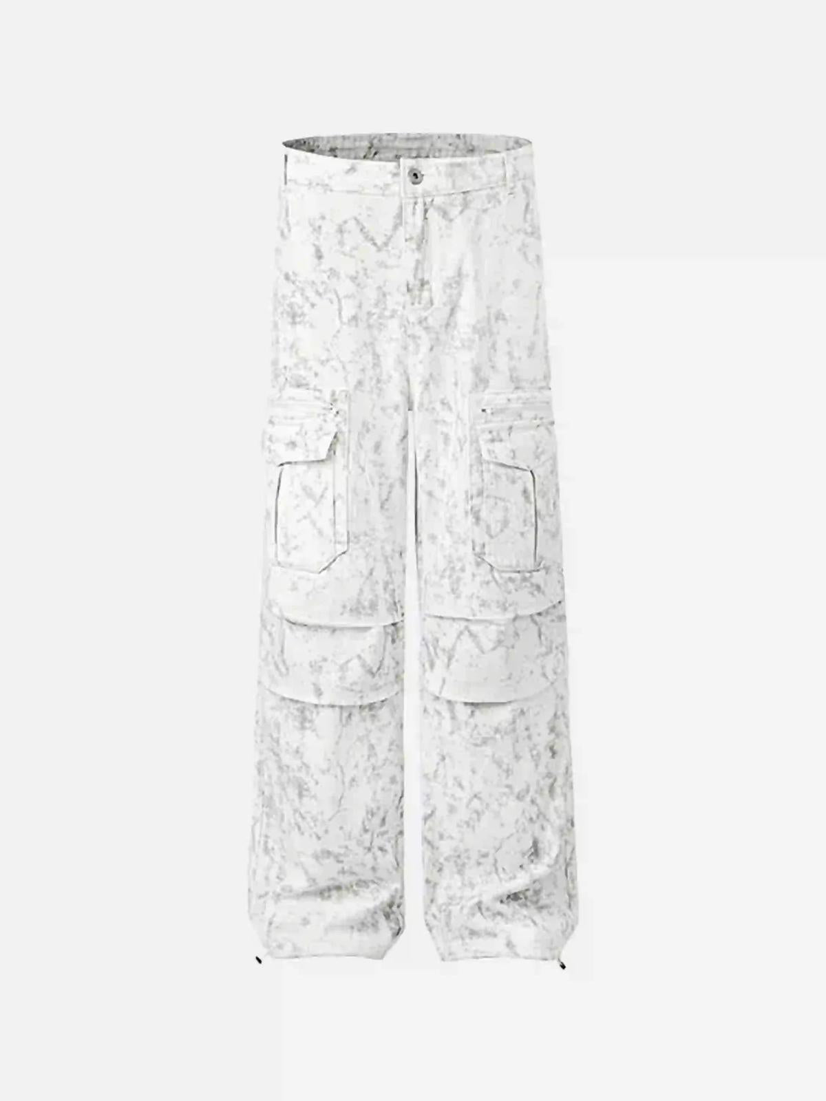 TALISHKO American Retro Style Multi-Pocket Overalls