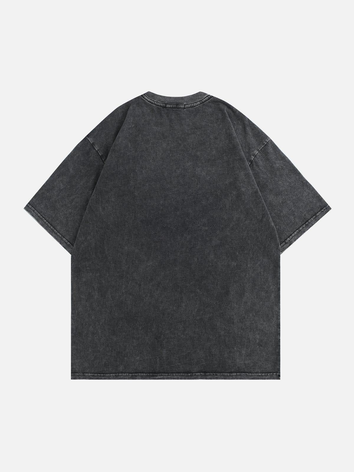TALISHKO Thermal Image Skull Print Tee