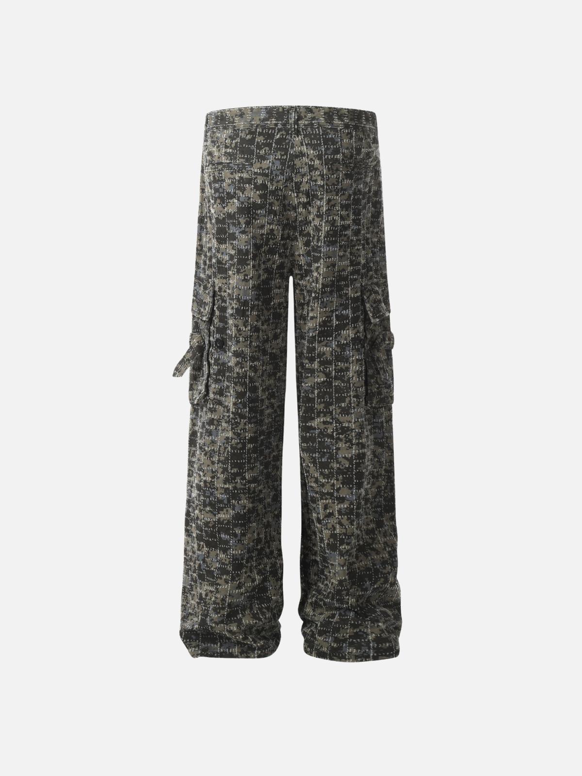 TALISHKO Camouflage Loose Jeans