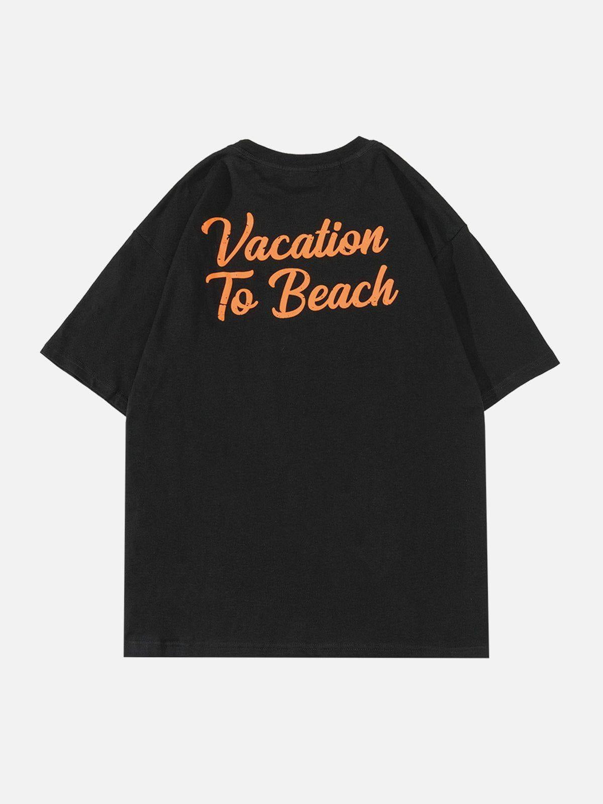 TALISHKO Sunset Print Tee