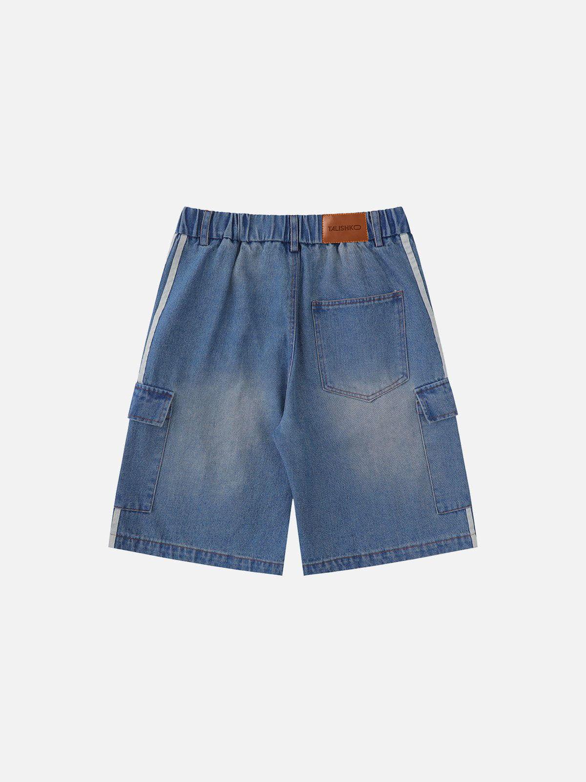 TALISHKO Discreet Side Pockets Jorts