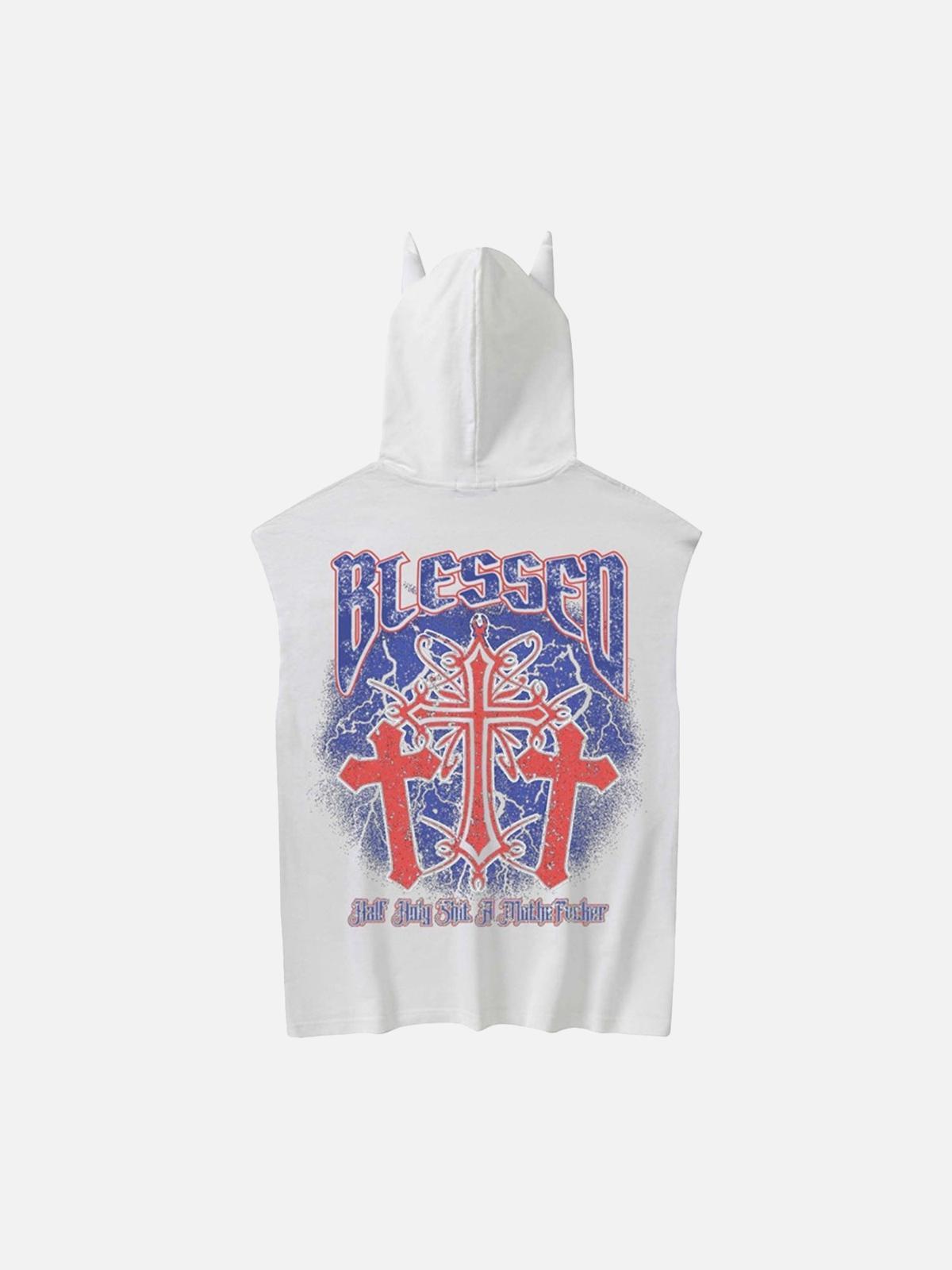 TALISHKO Washed Hooded Cotton Undershirt