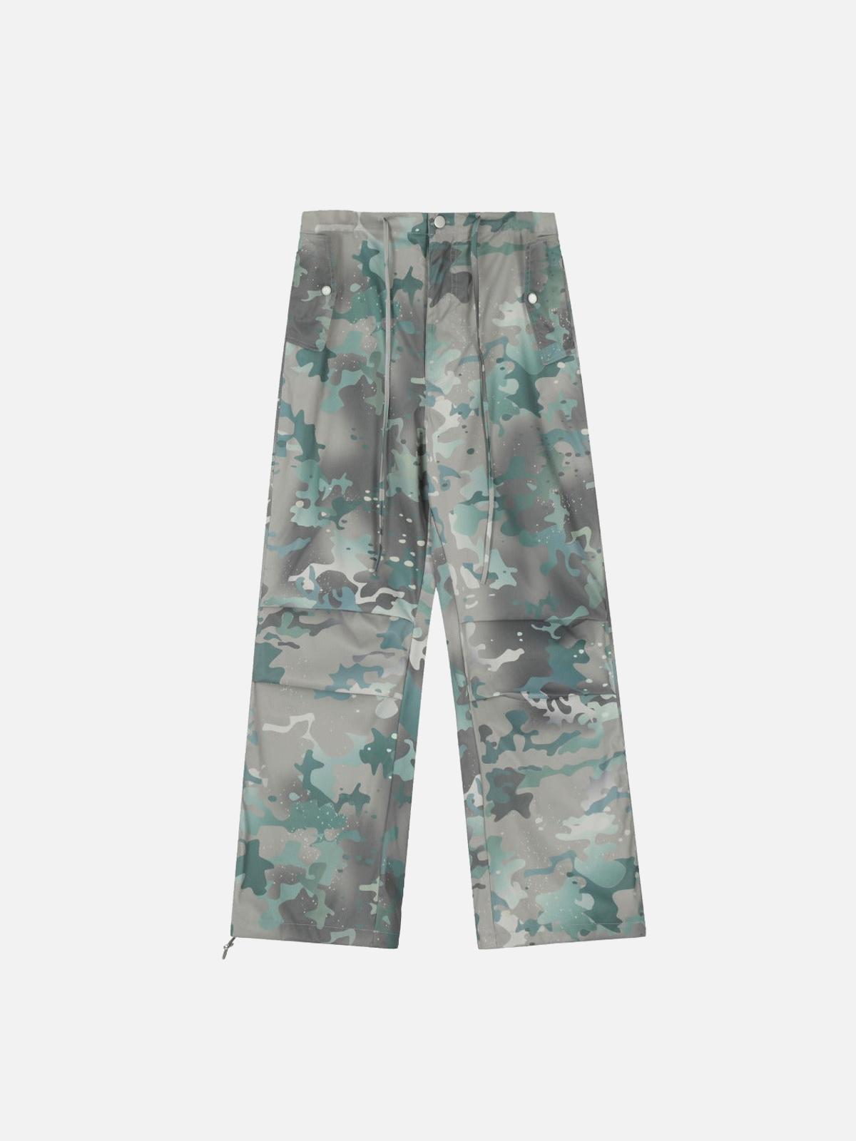 TALISHKO Camouflage Tie-Dye Cargo Pants
