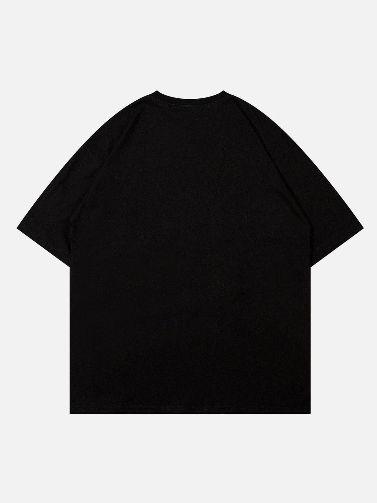 TALISHKO Monster Embroidery Print Tee