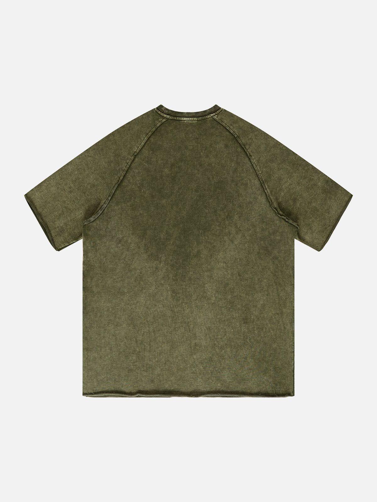 TALISHKO Solid Washed Essential Tee