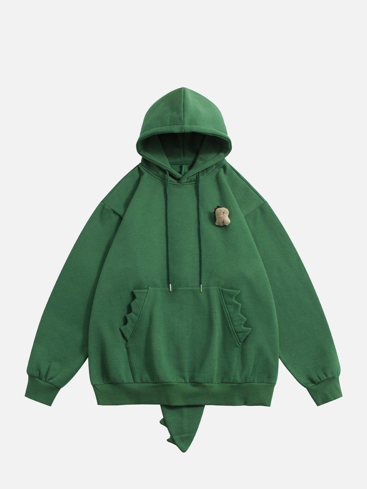 TALISHKO Cartoon Dinosaur Hoodie