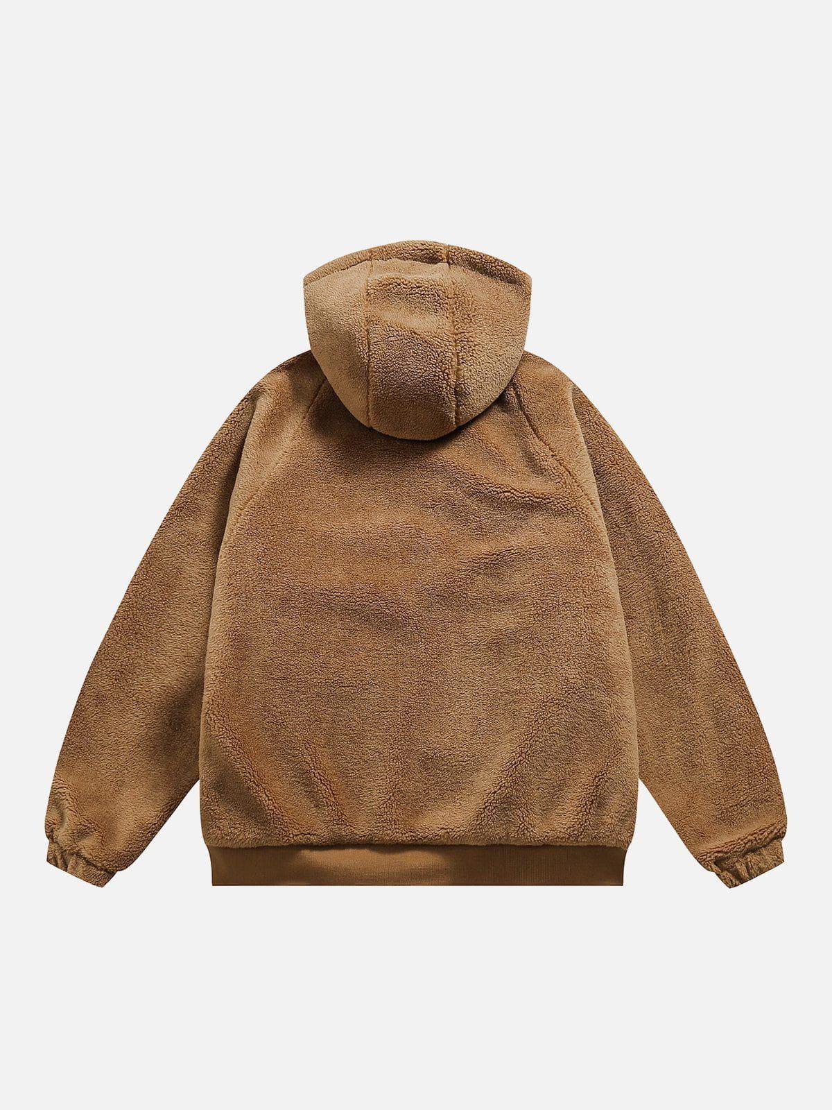 TALISHKO Reversible Sherpa hoodie