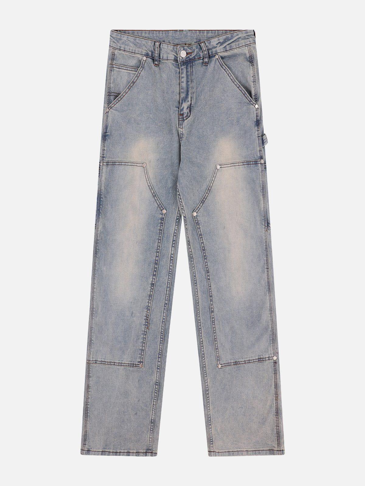 TALISHKO Rivet Pocket Jeans