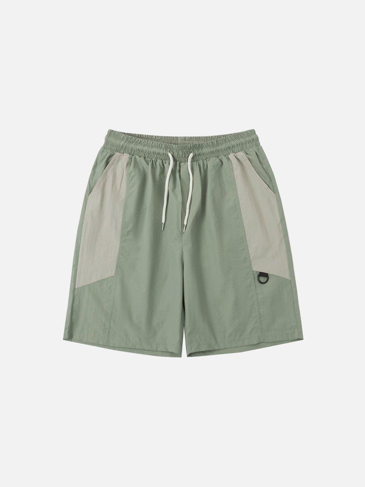 TALISHKO Athleisure Patchwork Shorts