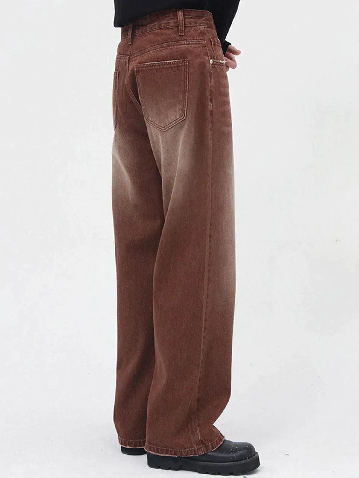 TALISHKO Vintage Wash Gradient Jeans