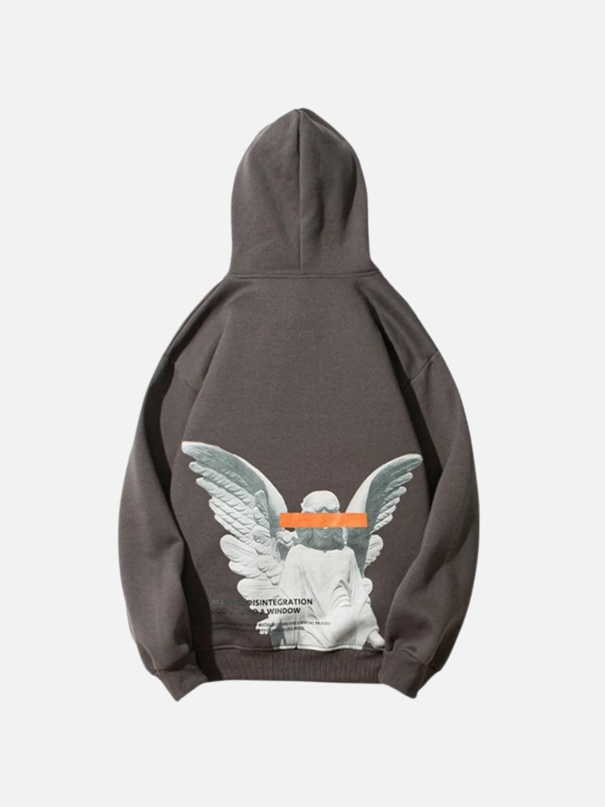 TALISHKO Angel God Print Hoodie