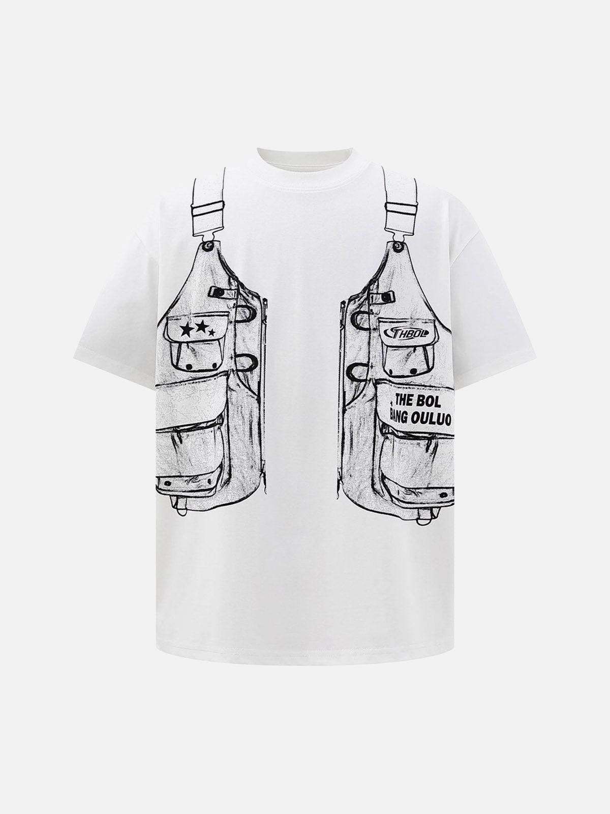 TALISHKO Jacket Print Graphic T-Shirt
