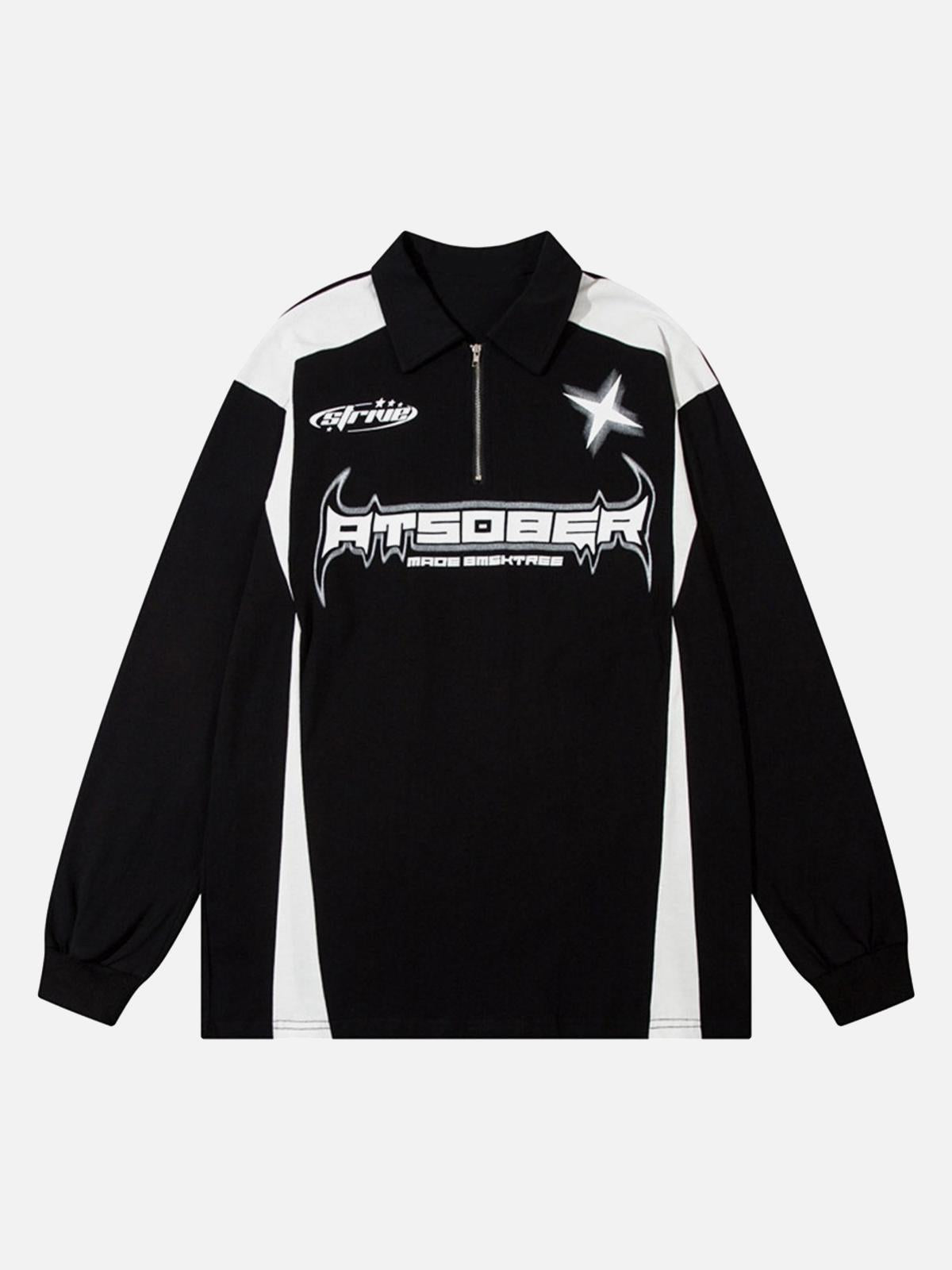 TALISHKO High Street Racing Long Sleeve Polo Shirt
