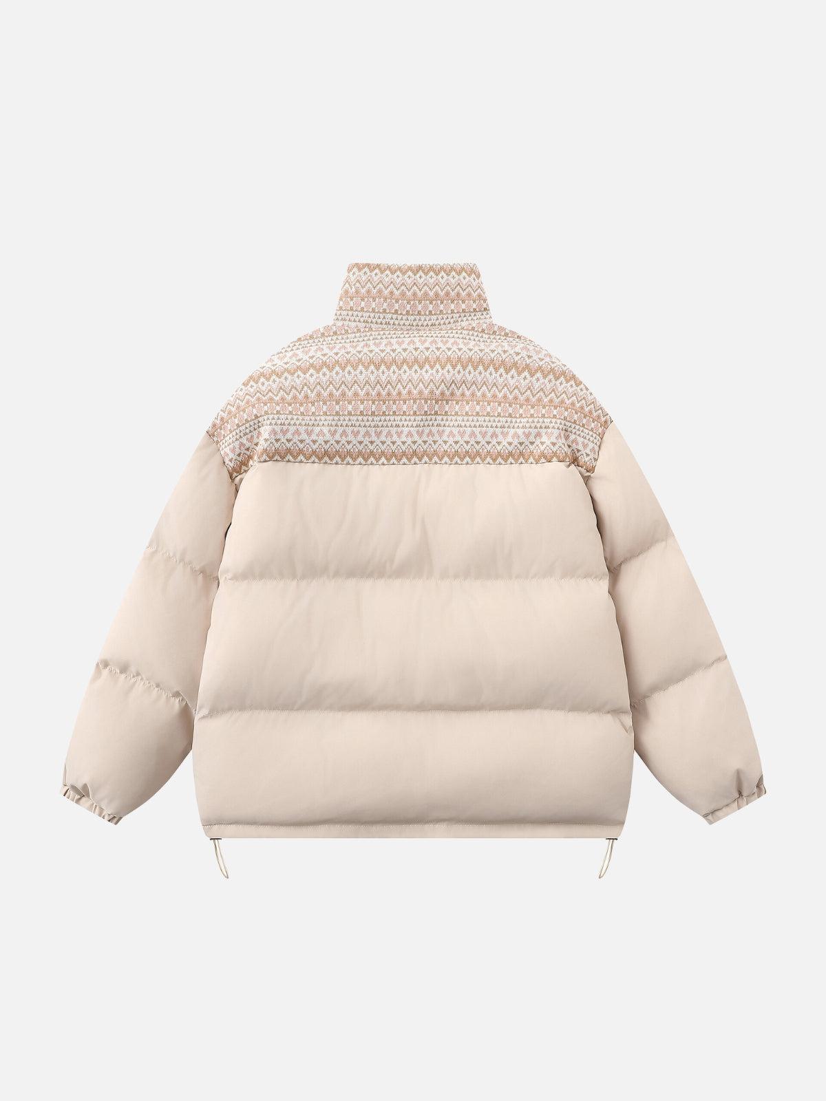 TALISHKO Nordic Patterned Winter Coat