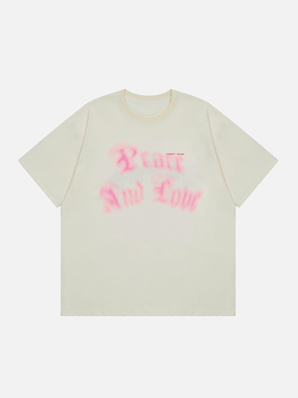TALISHKO Tie Dye Flocked Star Tee