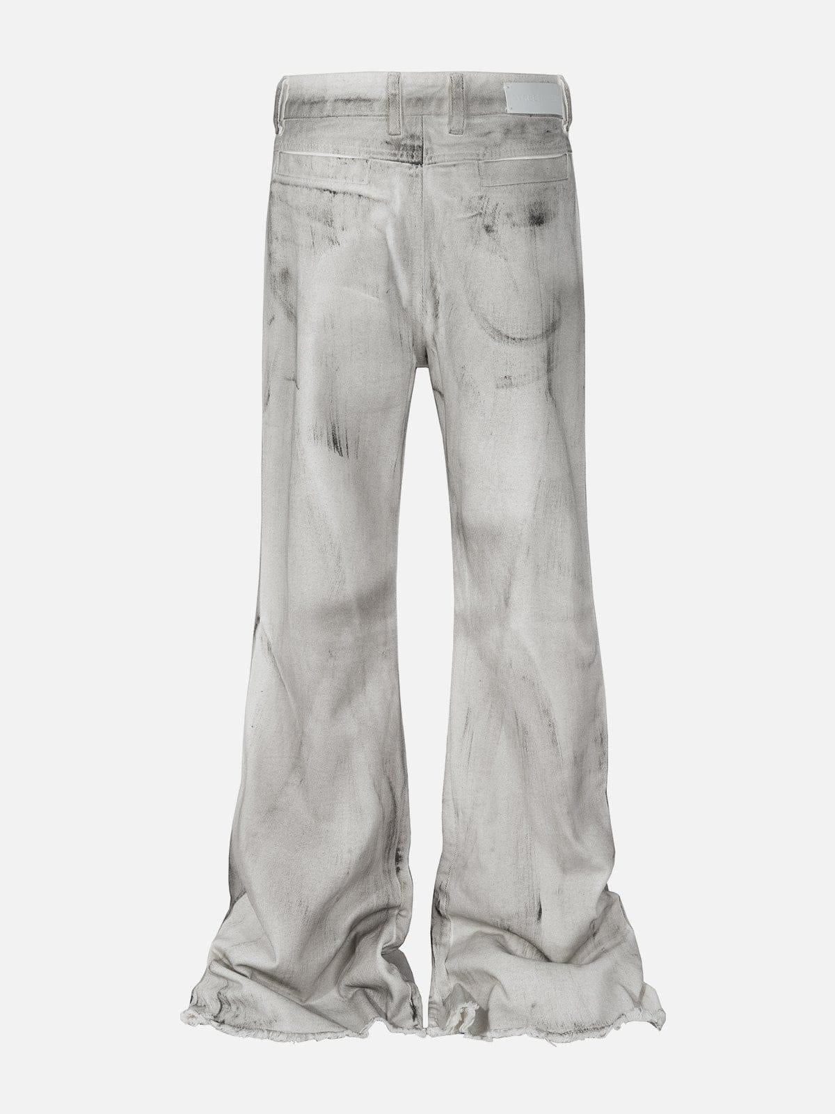 TALISHKO Graffiti Deconstruction Jeans