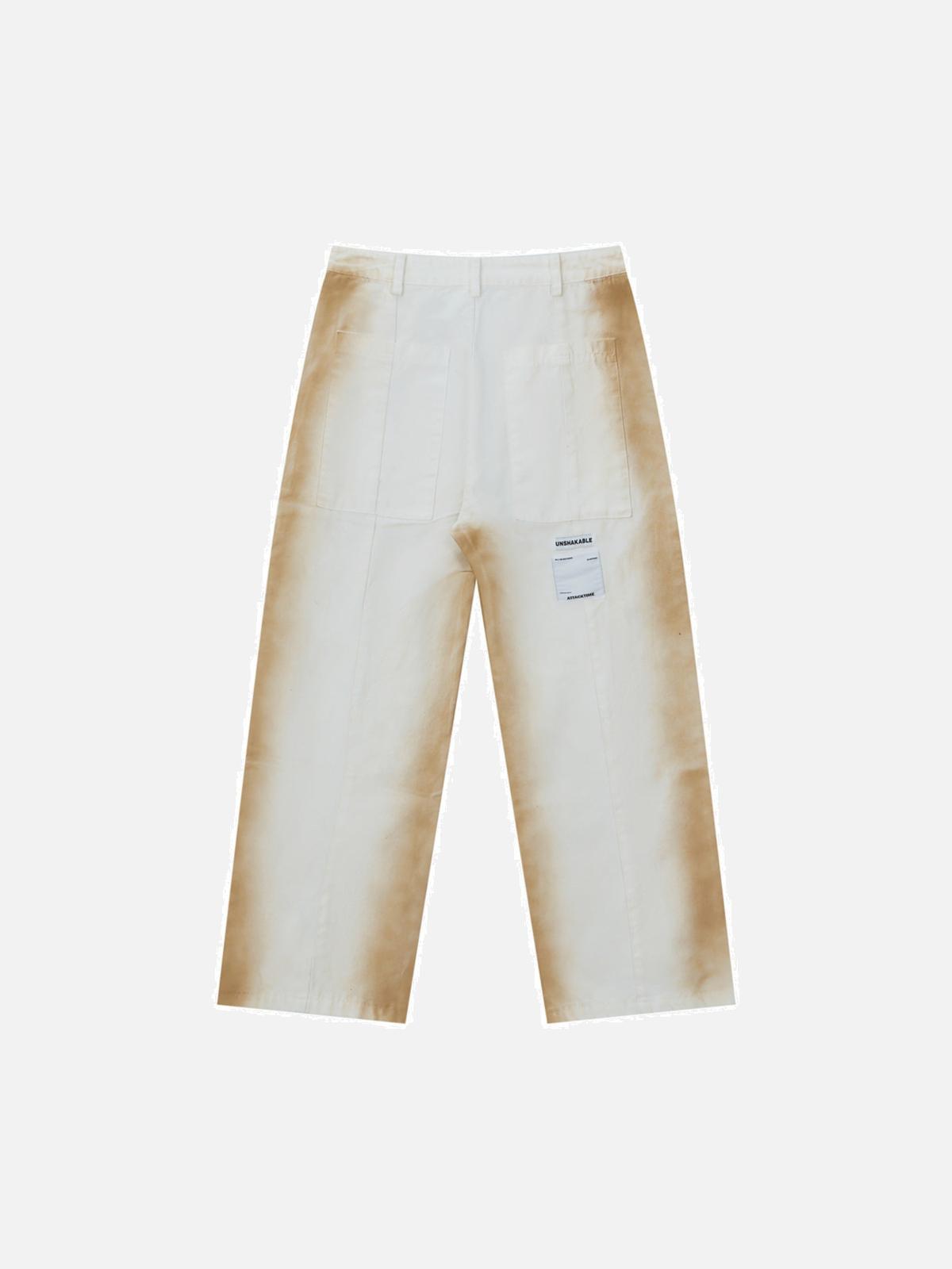 TALISHKO Vintage Washed Gradient Ash Jeans