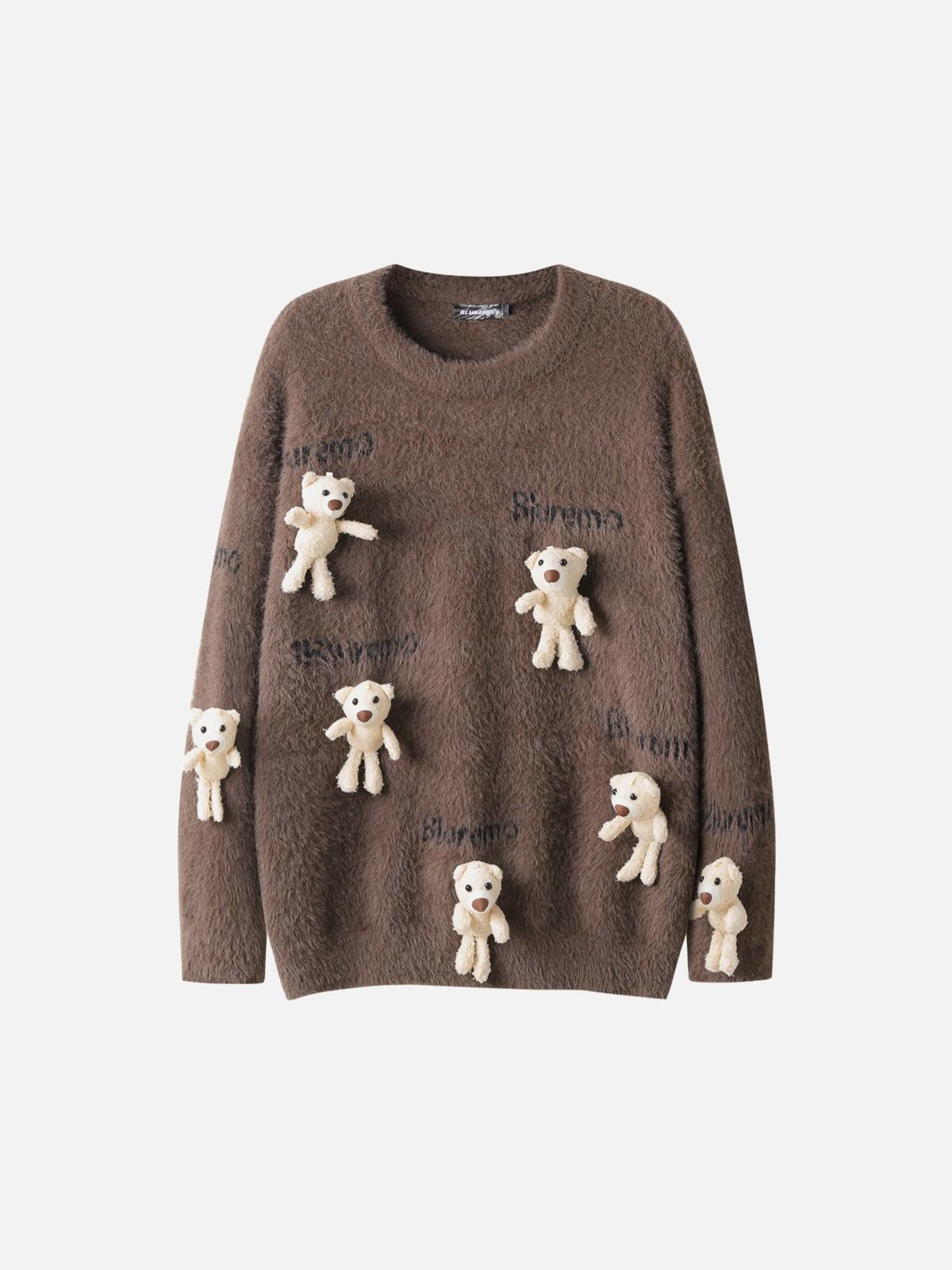 TALISHKO Teddy Bear Doll Sweater