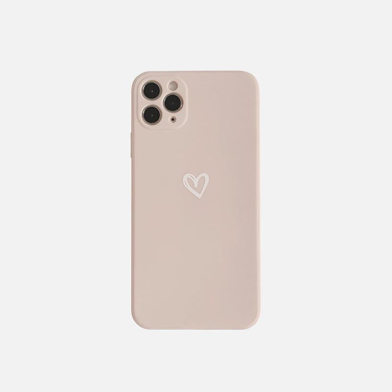 TALISHKO Soft Heart Mobile Phone Case For iPhone