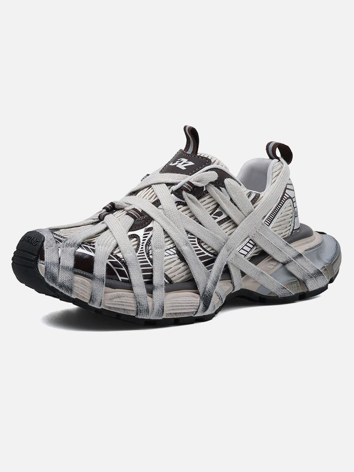 TALISHKO High Street Lace-Up Casual Sneakers