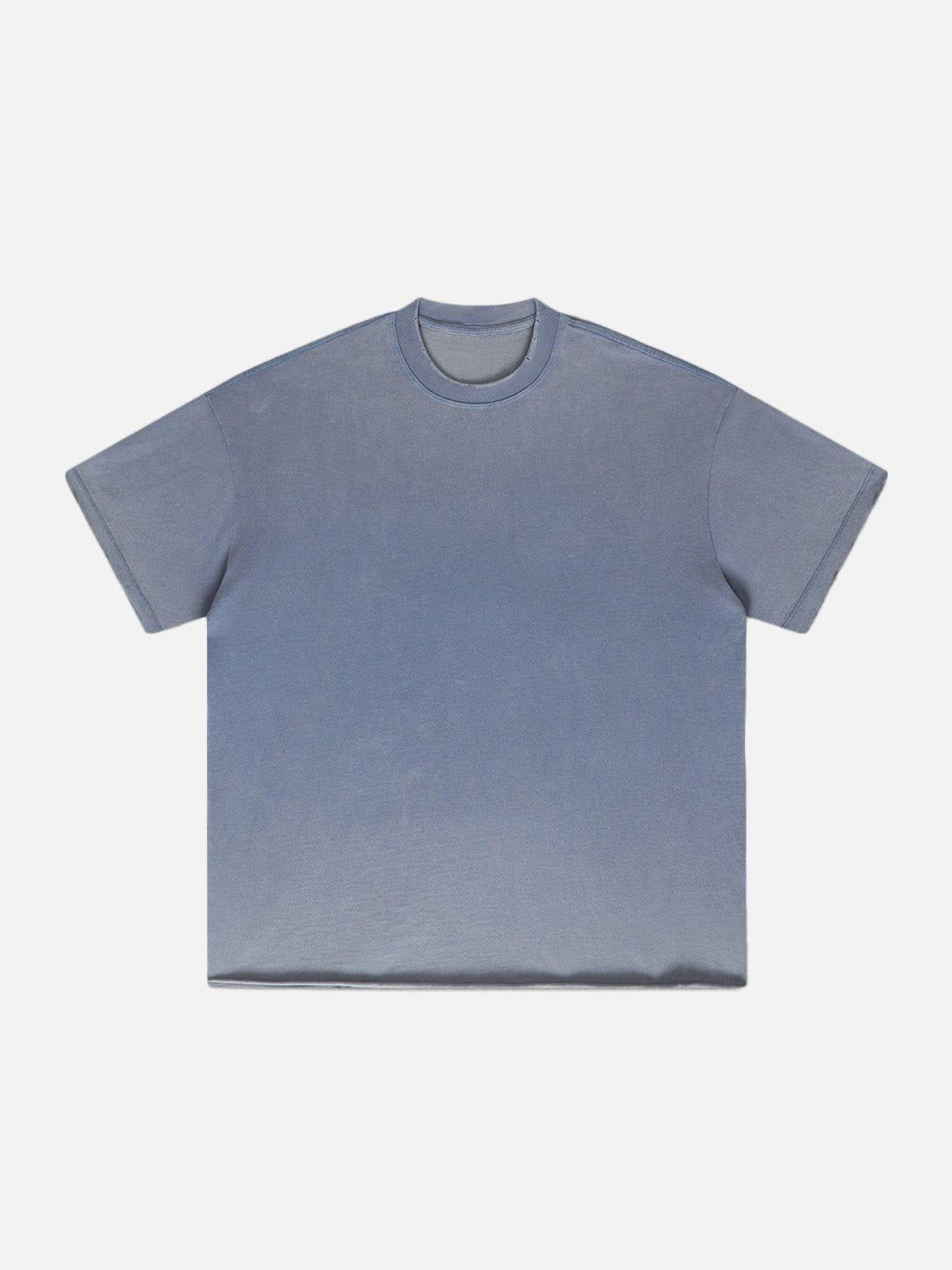 TALISHKO Solid Color Pullover Tee