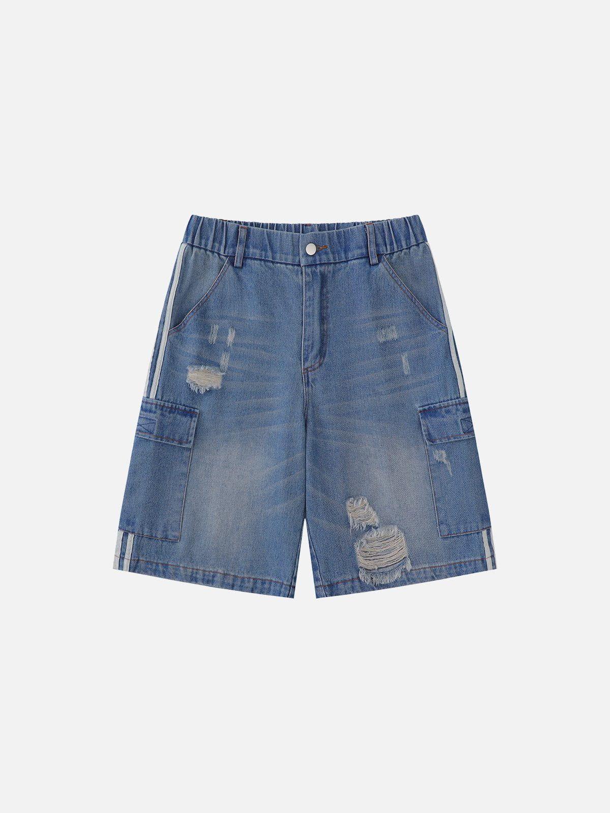 TALISHKO Discreet Side Pockets Jorts