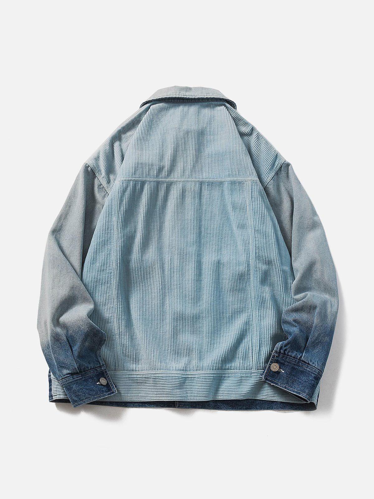TALISHKO Gradient Denim Jacket