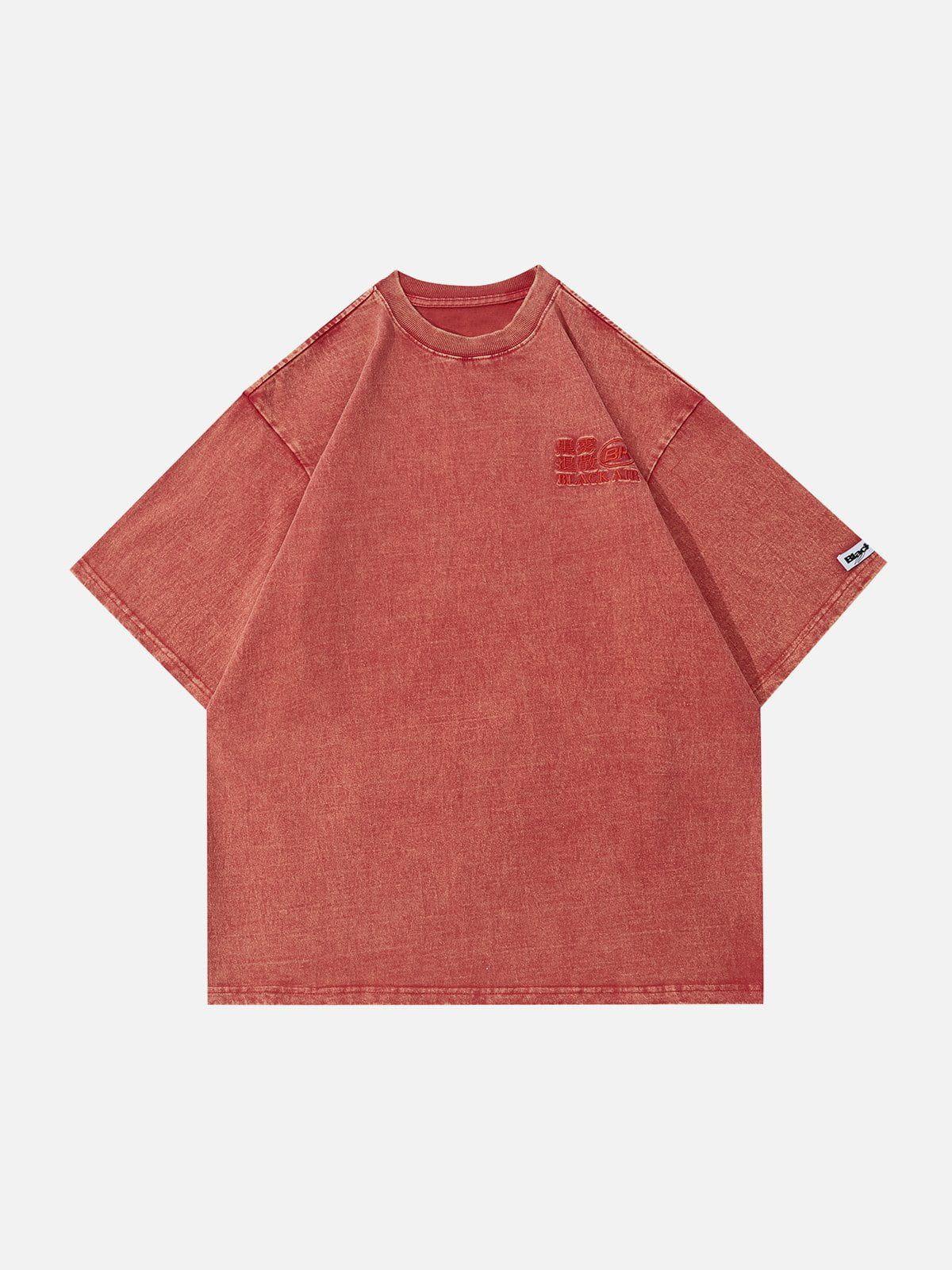 TALISHKO Vintage Embroidery Tee