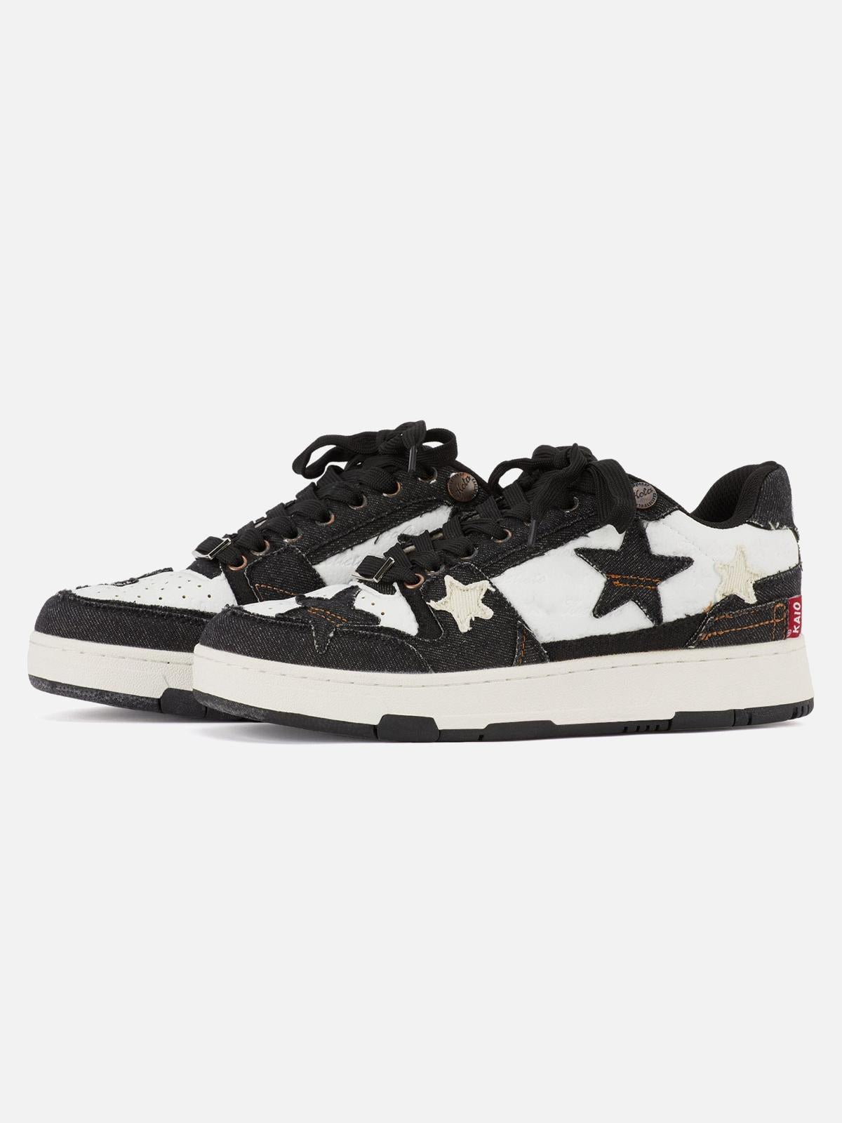 TALISHKO Vintage Star Skateboard Sneakers