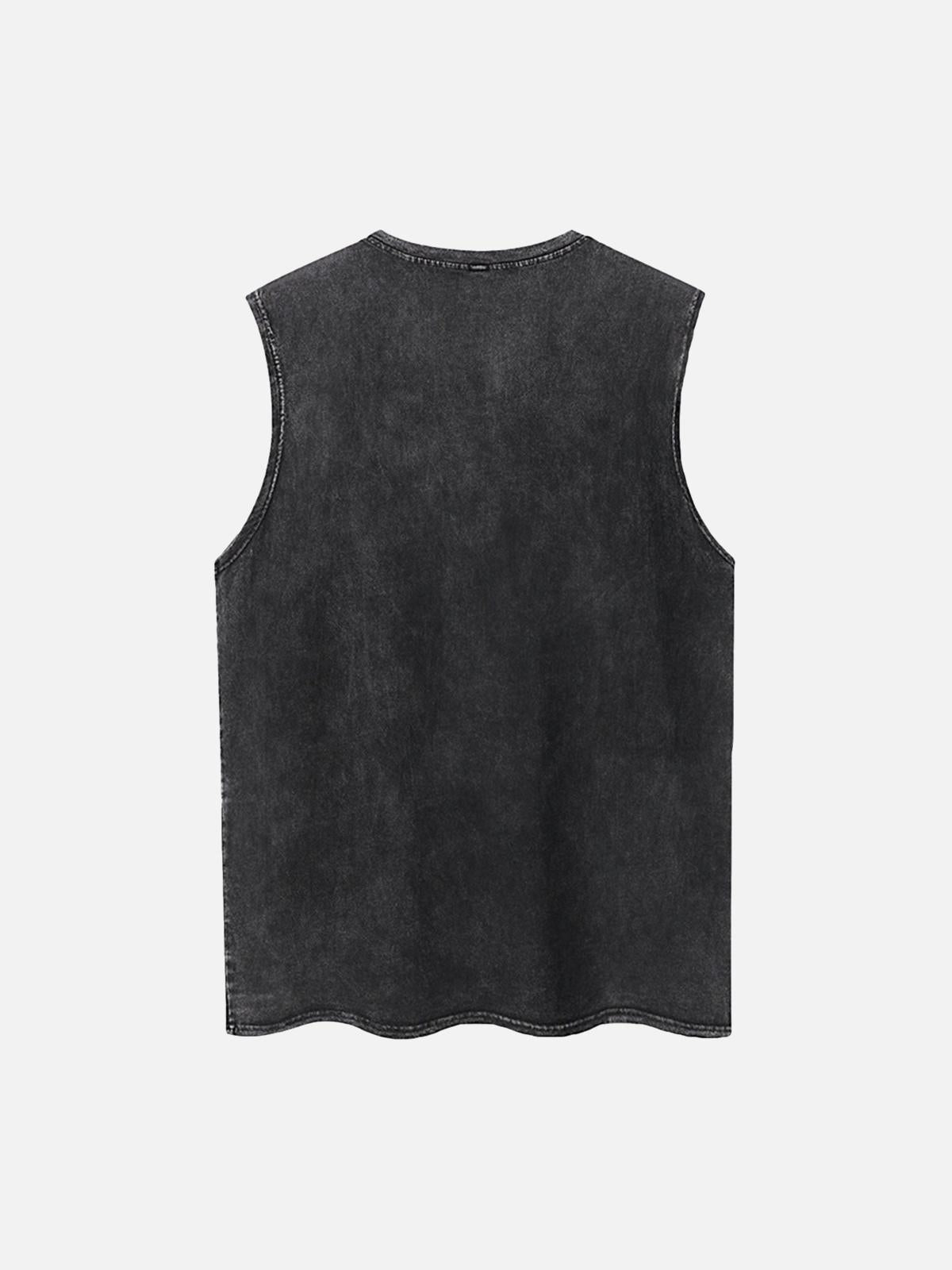 TALISHKO American Retro Love Graffiti Vests