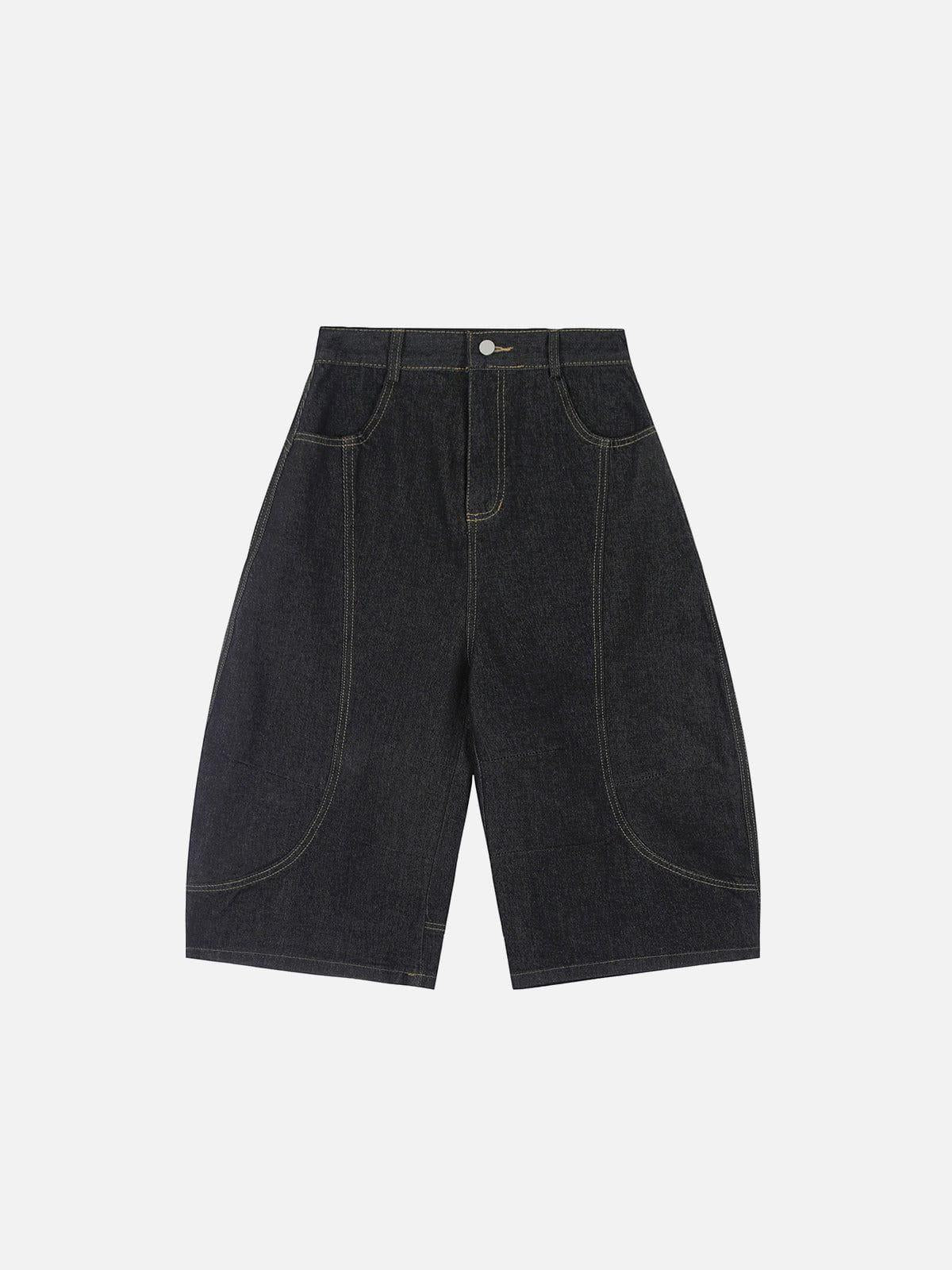 TALISHKO Deconstructive Washed Longline Jorts