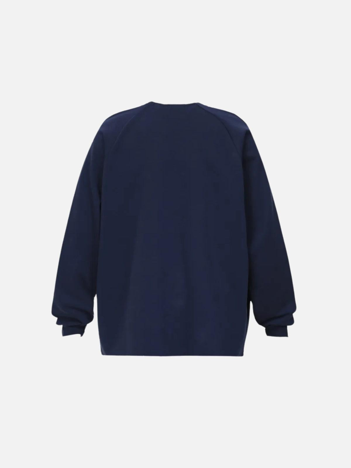 TALISHKO Faster Letter Print Sweatshirt