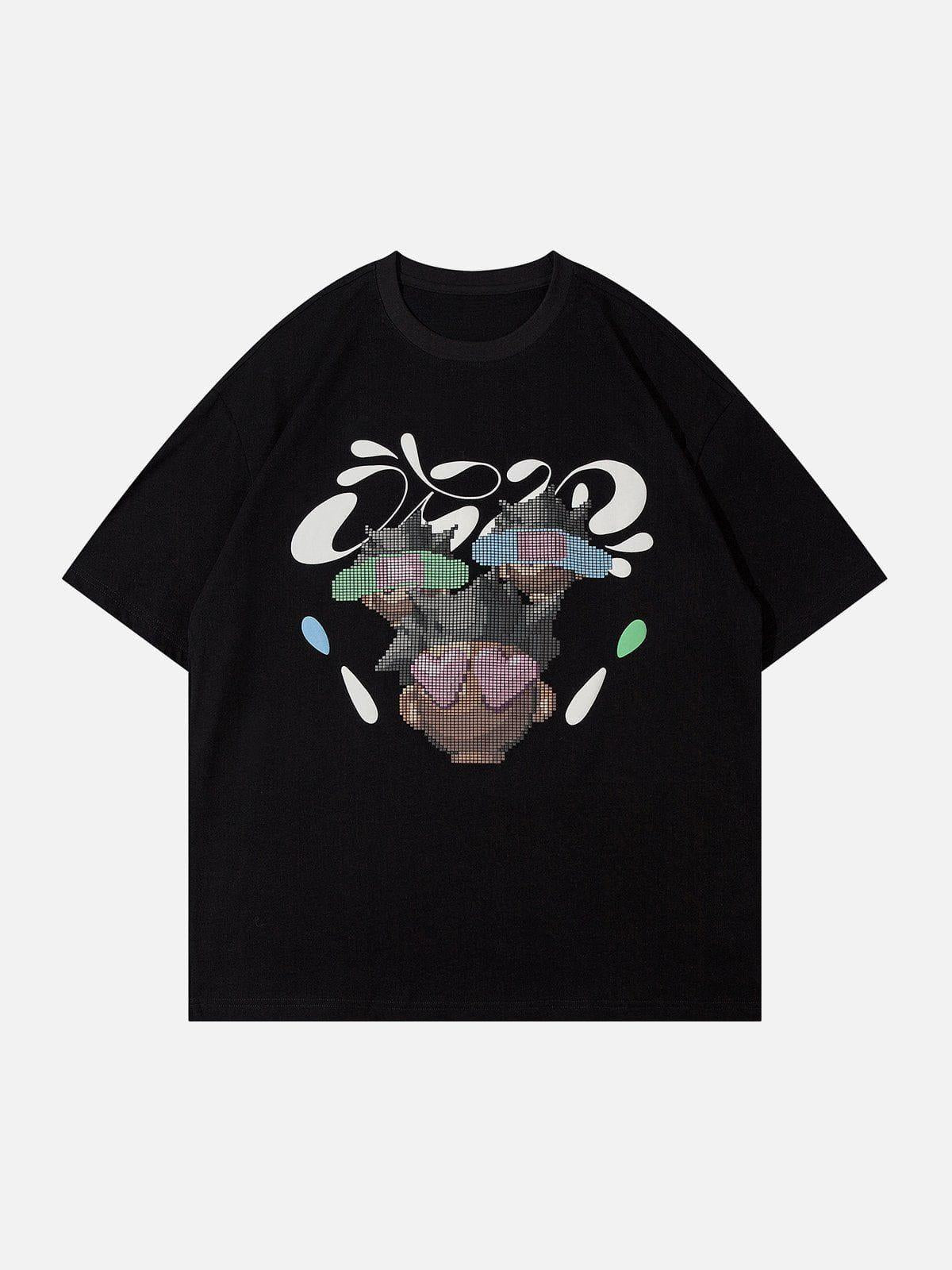 TALISHKO Vintage Cartoon Print Tee