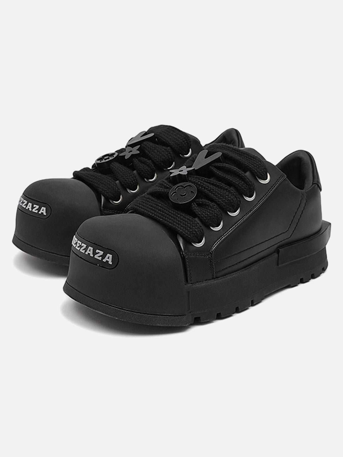TALISHKO Monochrome Chunky Tread Sneakers