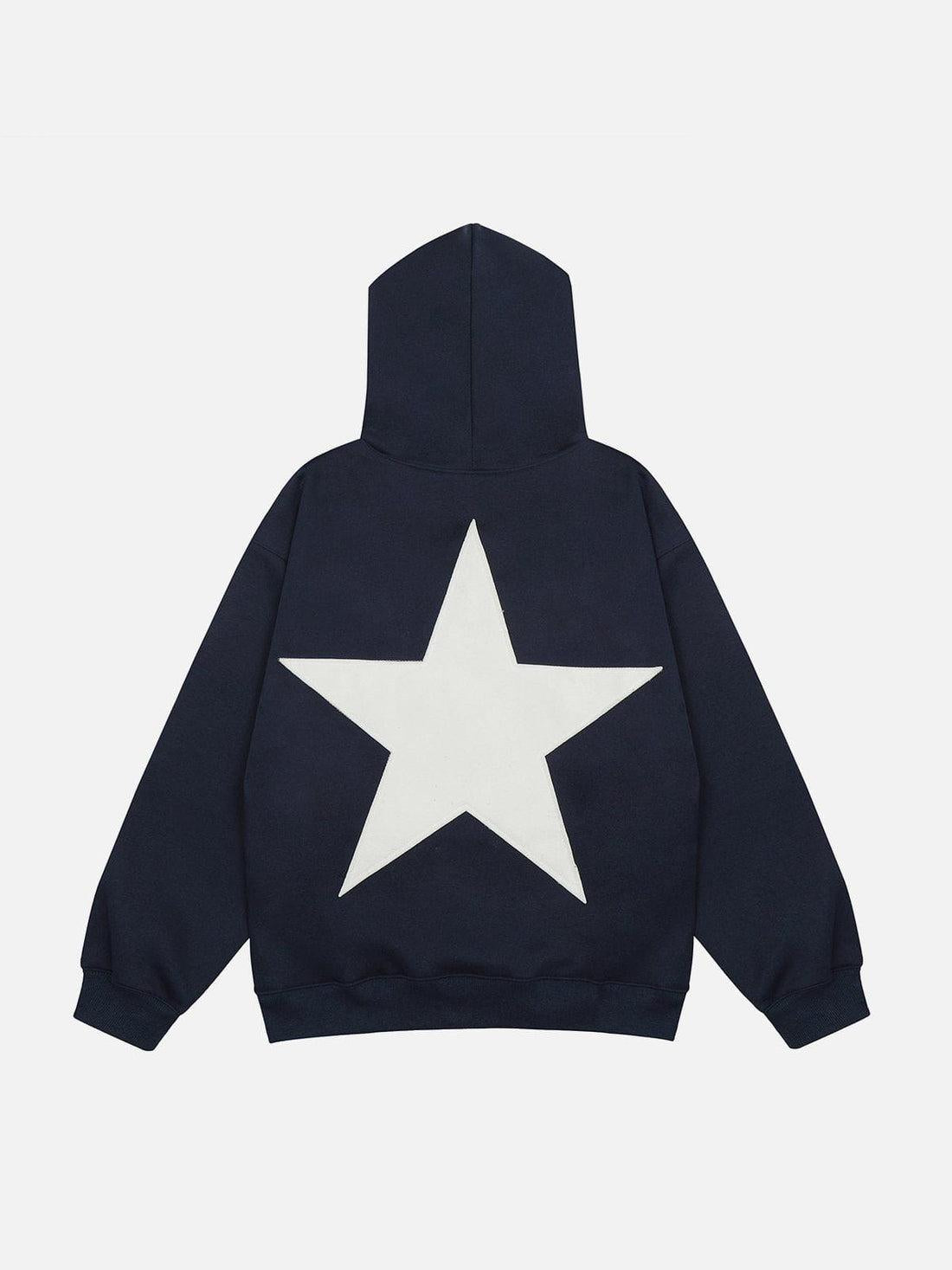 TALISHKO Star Print Hoodie