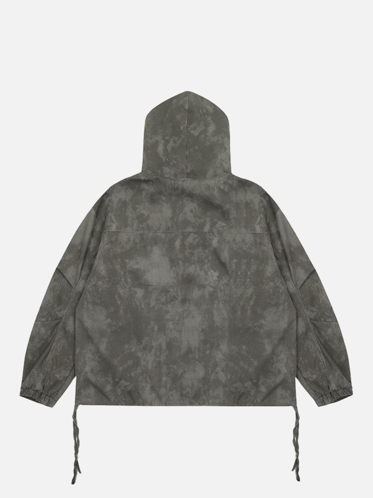 TALISHKO Street Jacquard Texture Hoodie