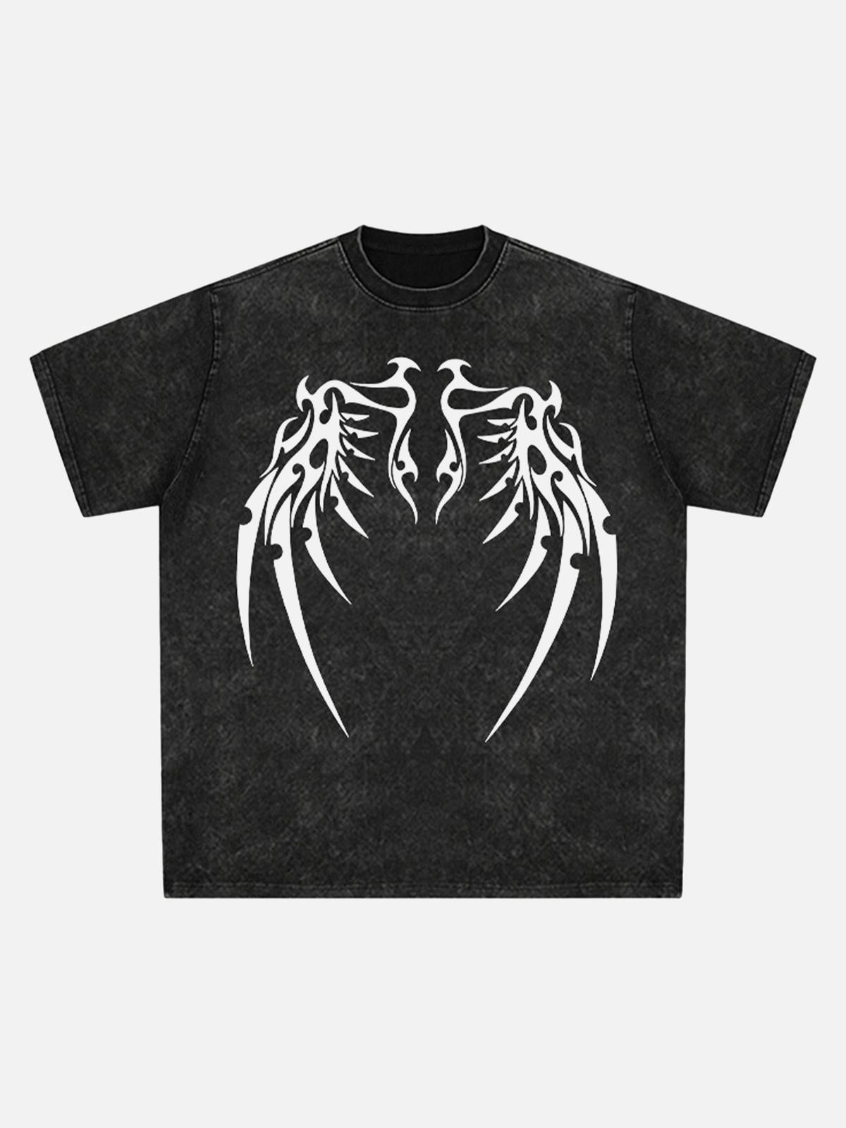 TALISHKO Original Bone Wing Street Rap T-Shirt