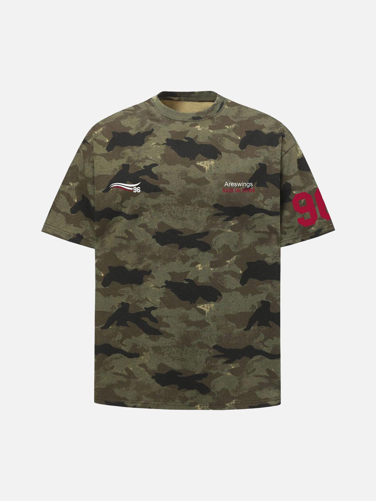 TALISHKO Camouflage NO.96 Print T-Shirt