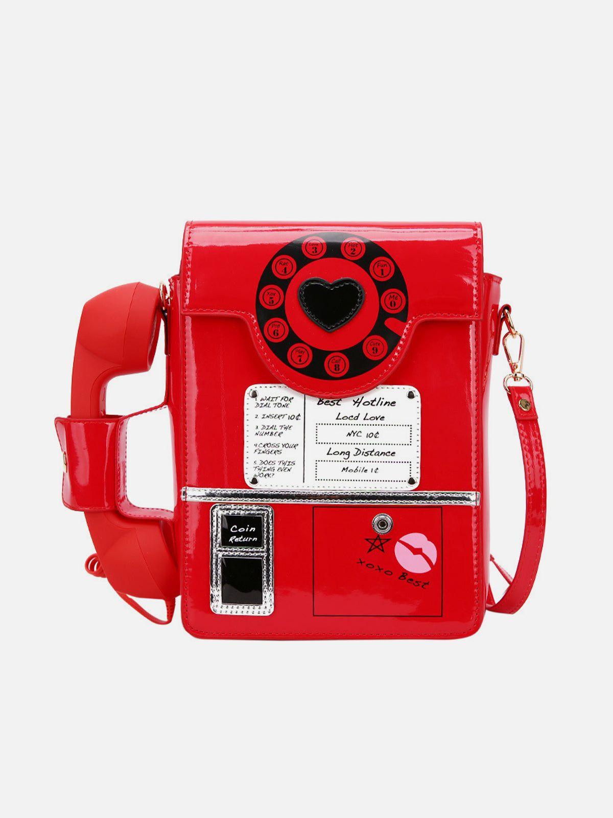 TALISHKO Funny Phone Booth Bag