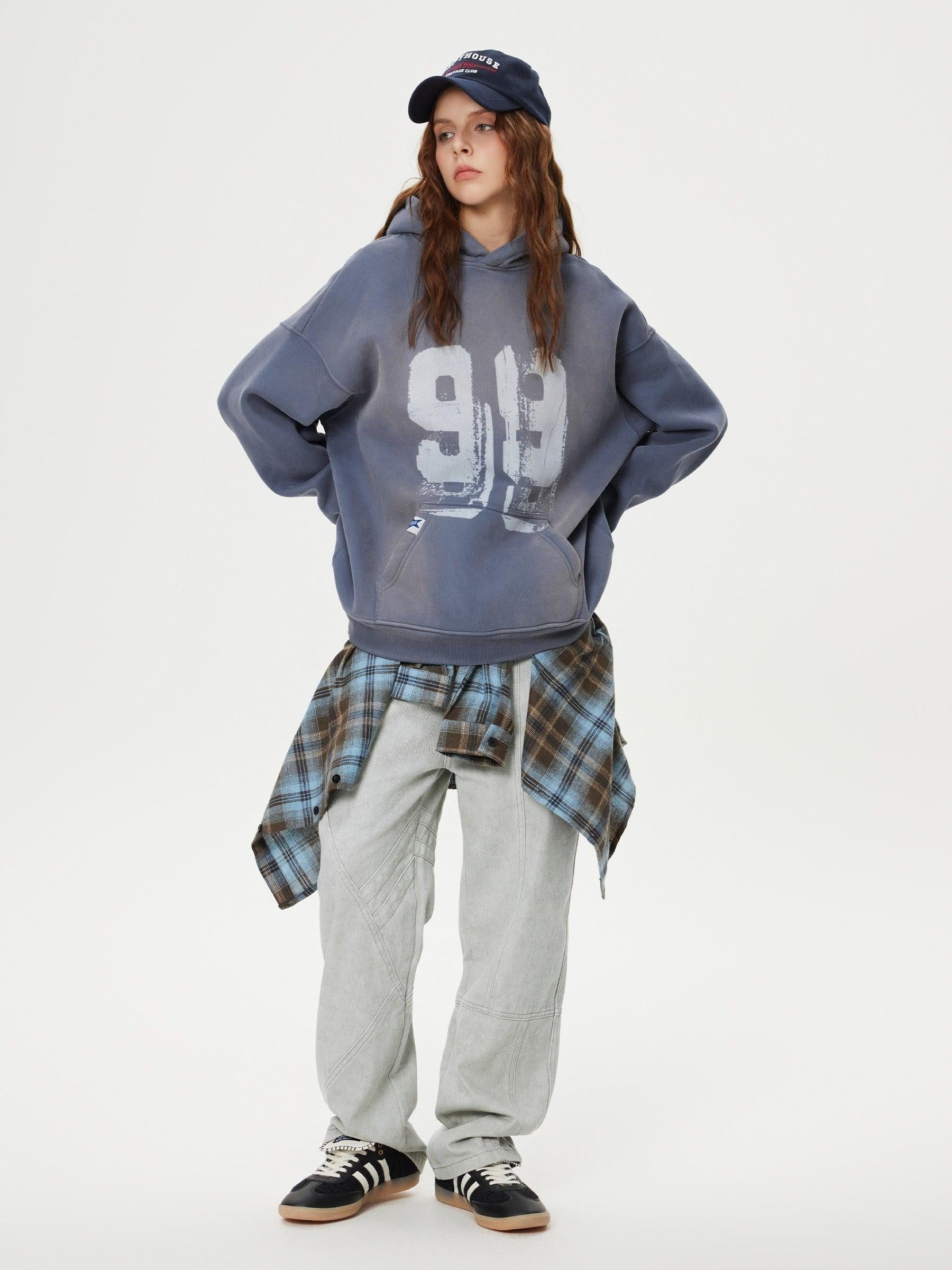 TALISHKO Deconstructive Patchwork Washed Jeans