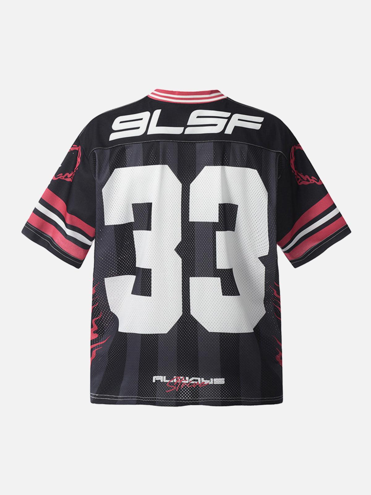 TALISHKO Sport Jersey V-Neck T-Shirt