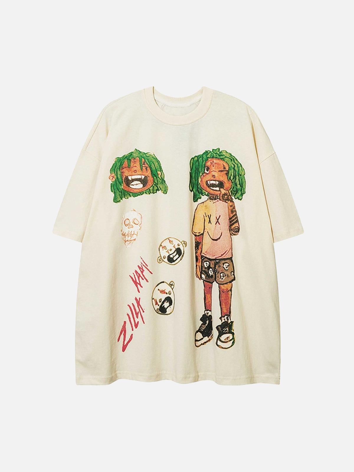 TALISHKO Anime Character Printed T-Shirt